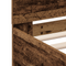 vidaXL Bed Frame Rustic Old Wood Solid Reclaimed Wood 200 x 200 cm Tough