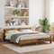 vidaXL Bed Frame Rustic Old Wood Solid Reclaimed Wood 200 x 200 cm Tough