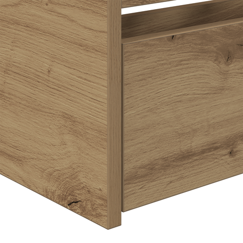 vidaXL Daybed in Artisan Oak Artisan oak Engineered wood 100 x 200 cm