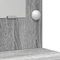 vidaXL 2-Piece Dressing Table Set with LED - Grey Sonoma Engineered Wood
