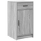 vidaXL 2-Piece Dressing Table Set with LED - Grey Sonoma Engineered Wood