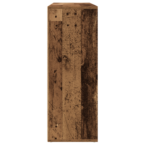 vidaXL Sideboards 2 pcs Old Wood 60x31x84 cm Engineered Wood