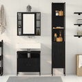 vidaXL 3-Piece Dressing Table Set in Grey Sonoma Engineered Wood