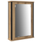 vidaXL 3-Piece Dressing Table Set in Brown Oak Engineered Wood