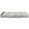 vidaXL Storage Bed Frame with Drawer with Headboard with Storage Concrete grey 200 x 200 cm