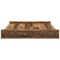 vidaXL Storage Bed Frame with Drawer with Headboard with Storage Old wood 200 x 200 cm