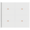 vidaXL Storage Bed Frame with Drawer with Headboard with Storage White 180 x 200 cm
