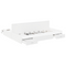 vidaXL Storage Bed Frame with Drawer with Headboard with Storage White 180 x 200 cm