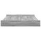 vidaXL Storage Bed Frame with Drawer with Headboard with Storage Grey sonoma 180 x 200 cm