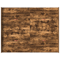 vidaXL Storage Bed Frame with Drawer with Headboard with Storage Smoked oak 150 x 200 cm
