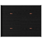 vidaXL Storage Bed Frame with Drawer with Headboard with Storage Black oak 140 x 200 cm