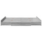 vidaXL Storage Bed Frame with Drawer with Headboard with Storage Grey sonoma 140 x 200 cm