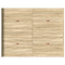 vidaXL Storage Bed Frame with Drawer Sonoma oak 135 x 190 cm Melamine