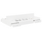 vidaXL Storage Bed Frame White 120 x 190 cm Melamine-coated wood