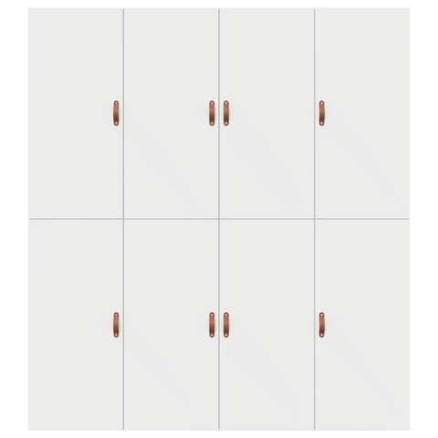 vidaXL Storage Bed Frame White 200x200 cm