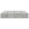vidaXL Storage Bed Frame Concrete Grey 200x200 cm