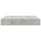 vidaXL Storage Bed Frame Concrete Grey 200x200 cm