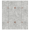 vidaXL Storage Bed Frame Concrete Grey 200x200 cm