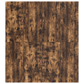 vidaXL Storage Bed Frame Smoked Oak 200x200 cm