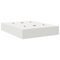 vidaXL Storage Bed Frame White 150x200 cm