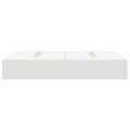 vidaXL Storage Bed Frame White 150x200 cm