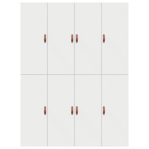 vidaXL Storage Bed Frame White 150x200 cm
