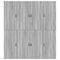 vidaXL Storage Bed Frame Grey Sonoma 180x200 cm