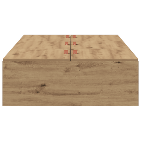 vidaXL Storage Bed Frame Artisan Oak 90x190 cm