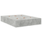 vidaXL Storage Bed Frame Concrete Grey 140x190 cm