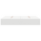 vidaXL Storage Bed Frame White 135x190 cm