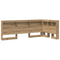 vidaXL Storage Headboard with Shelf Artisan oak 90 cm Wood composite