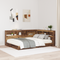 vidaXL Storage Headboard with Shelf Old wood 140 cm Engineered wood