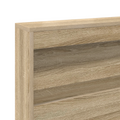 vidaXL Storage Headboard with Shelf Sonoma oak 140 cm Engineered wood