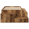vidaXL Storage Bed Frame Old Wood 100x200 cm