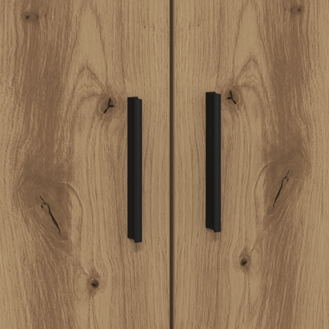 vidaXL Storage Bed Frame Artisan Oak 75x190 cm