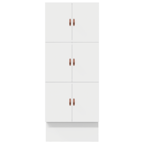 vidaXL Storage Bed Frame White 90x200 cm