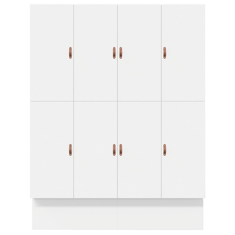 vidaXL Storage Bed Frame White 200x200 cm