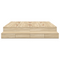 vidaXL Storage Bed Frame Sonoma Oak 200x200 cm