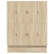 vidaXL Storage Bed Frame Sonoma Oak 200x200 cm