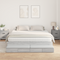 vidaXL Storage Bed Frame Grey Sonoma 200x200 cm