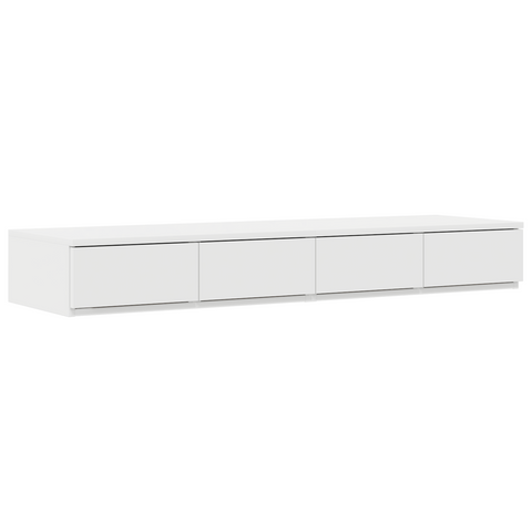 vidaXL Storage Bed Frame White 120x200 cm