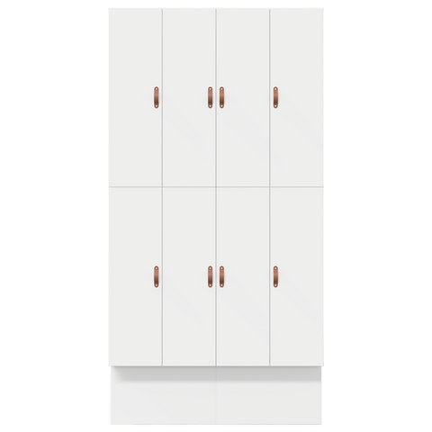 vidaXL Storage Bed Frame White 120x200 cm