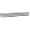 vidaXL Storage Bed Frame Grey Sonoma 140x200 cm