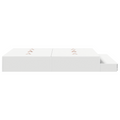 vidaXL Storage Bed Frame White 150x200 cm