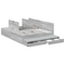 vidaXL Storage Bed Frame Grey Sonoma 150x200 cm