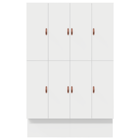 vidaXL Storage Bed Frame White 160x200 cm