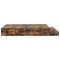 vidaXL Storage Bed Frame Smoked Oak 160x200 cm