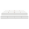 vidaXL Storage Bed Frame White 180x200 cm