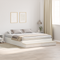 vidaXL Storage Bed Frame White 180x200 cm