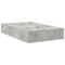 vidaXL Storage Bed Frame Concrete Grey 120x190 cm